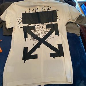Off-White Dripping Arrows S/S Tee Shirt